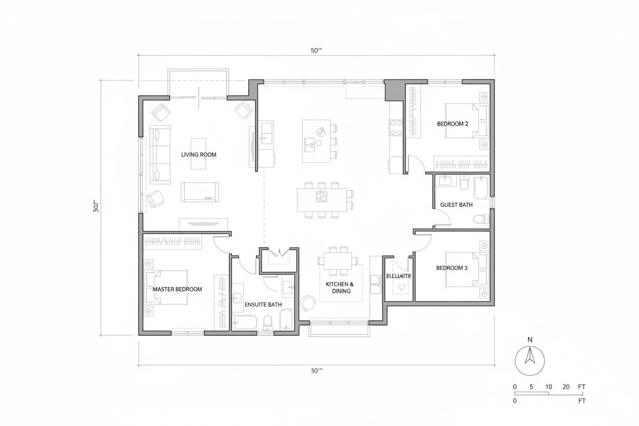 2D Floor Plan